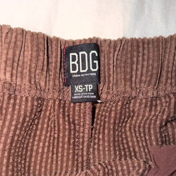 BDG Brown Corduroy Wide Leg Pants - Picture 3 of 4